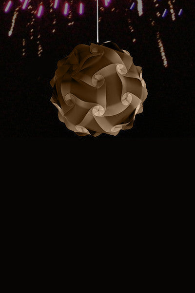PuzzleShade Sphere Brown Small