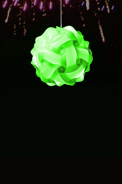 PuzzleShade Sphere Light Green Small