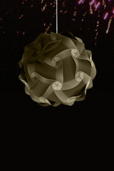 PuzzleShade Sphere Gold Medium