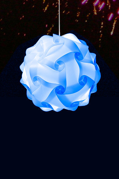 PuzzleShade Sphere Light Blue Medium