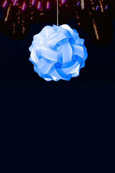 PuzzleShade Sphere Light Blue Small