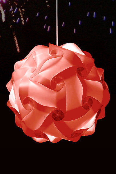 PuzzleShade Sphere Dark Red Large