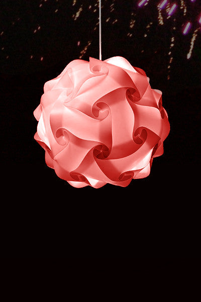 PuzzleShade Sphere Dark Red Medium