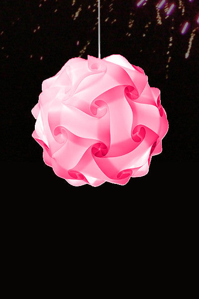 PuzzleShade Sphere Pink Medium