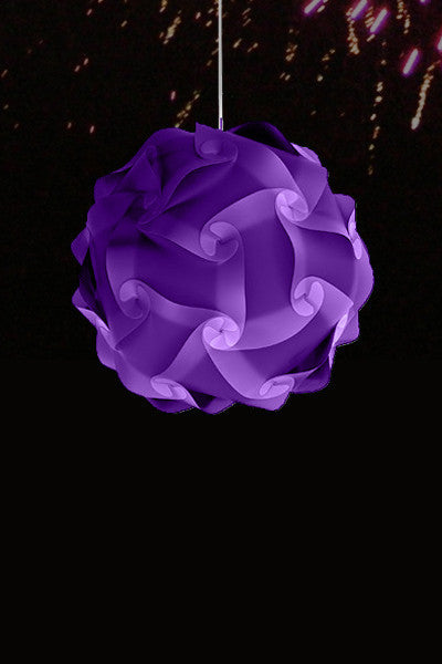 PuzzleShade Sphere Light Purple Medium