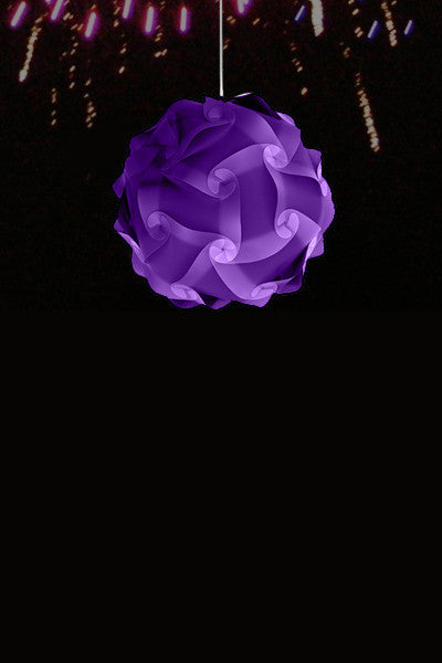 PuzzleShade Sphere Light Purple Small